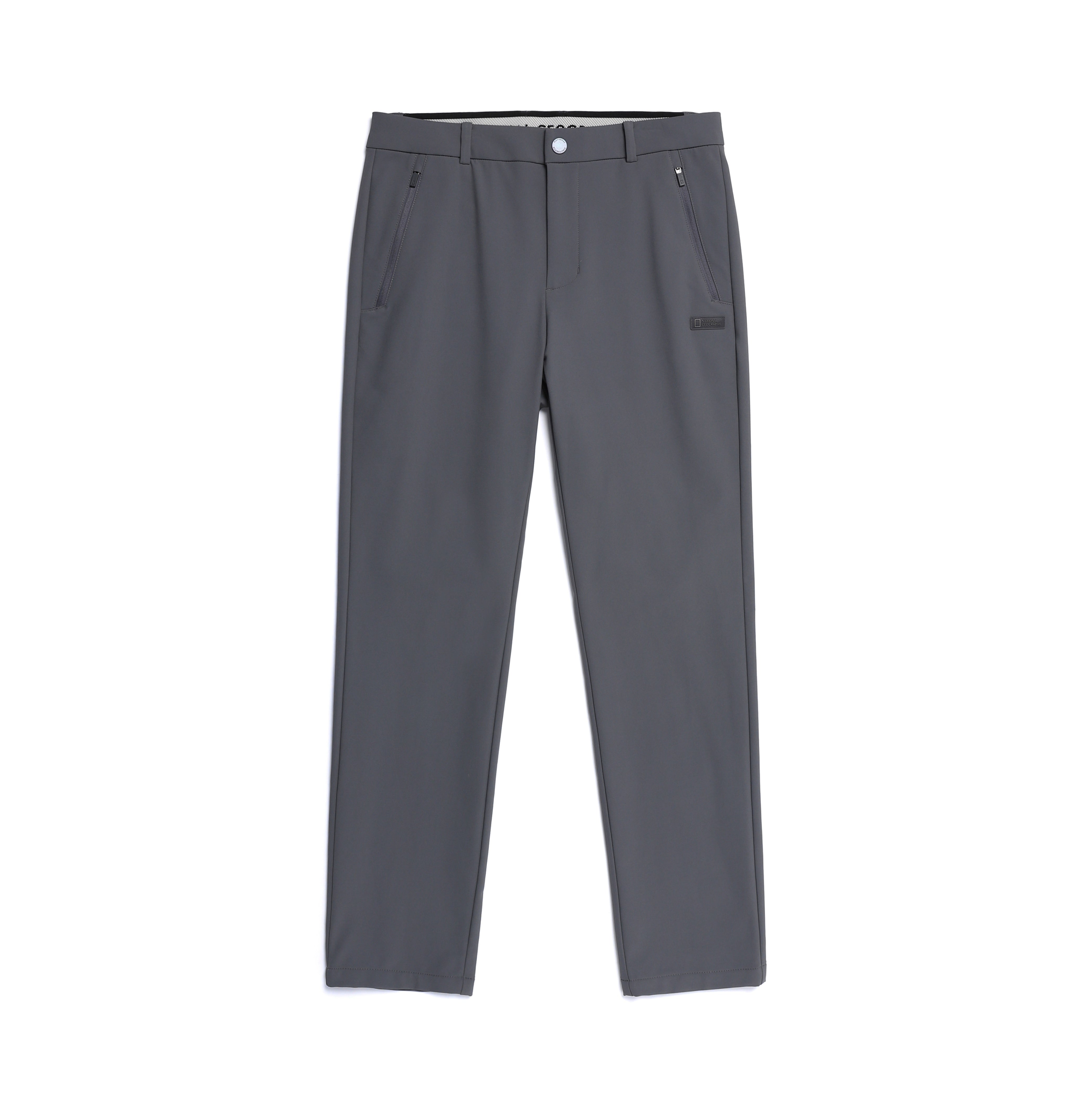 HIGH STRETCH BRUSHED PANTS IRON GREY