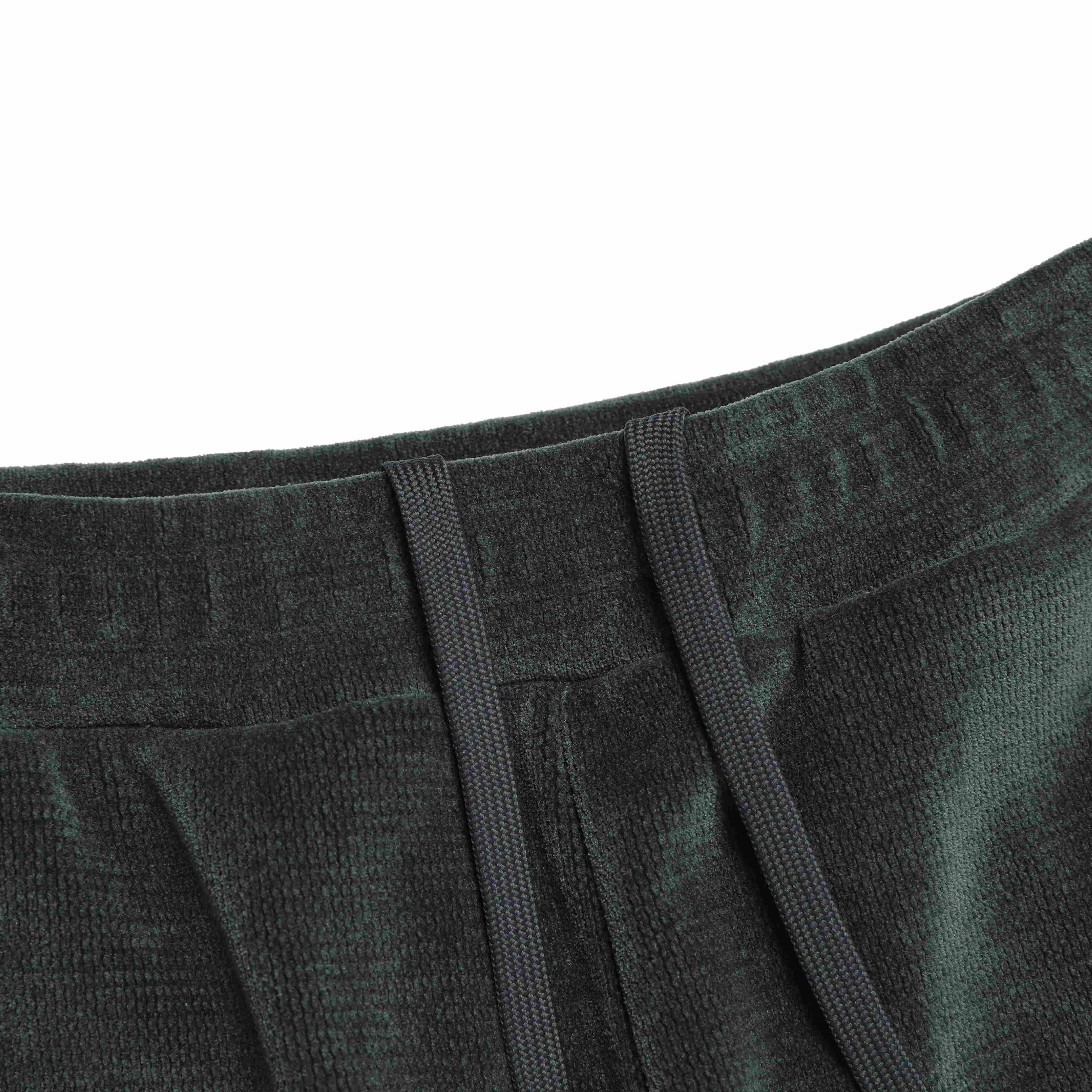 WOMEN MODIFIED BOOTS CUT PANTS WOOD GREY