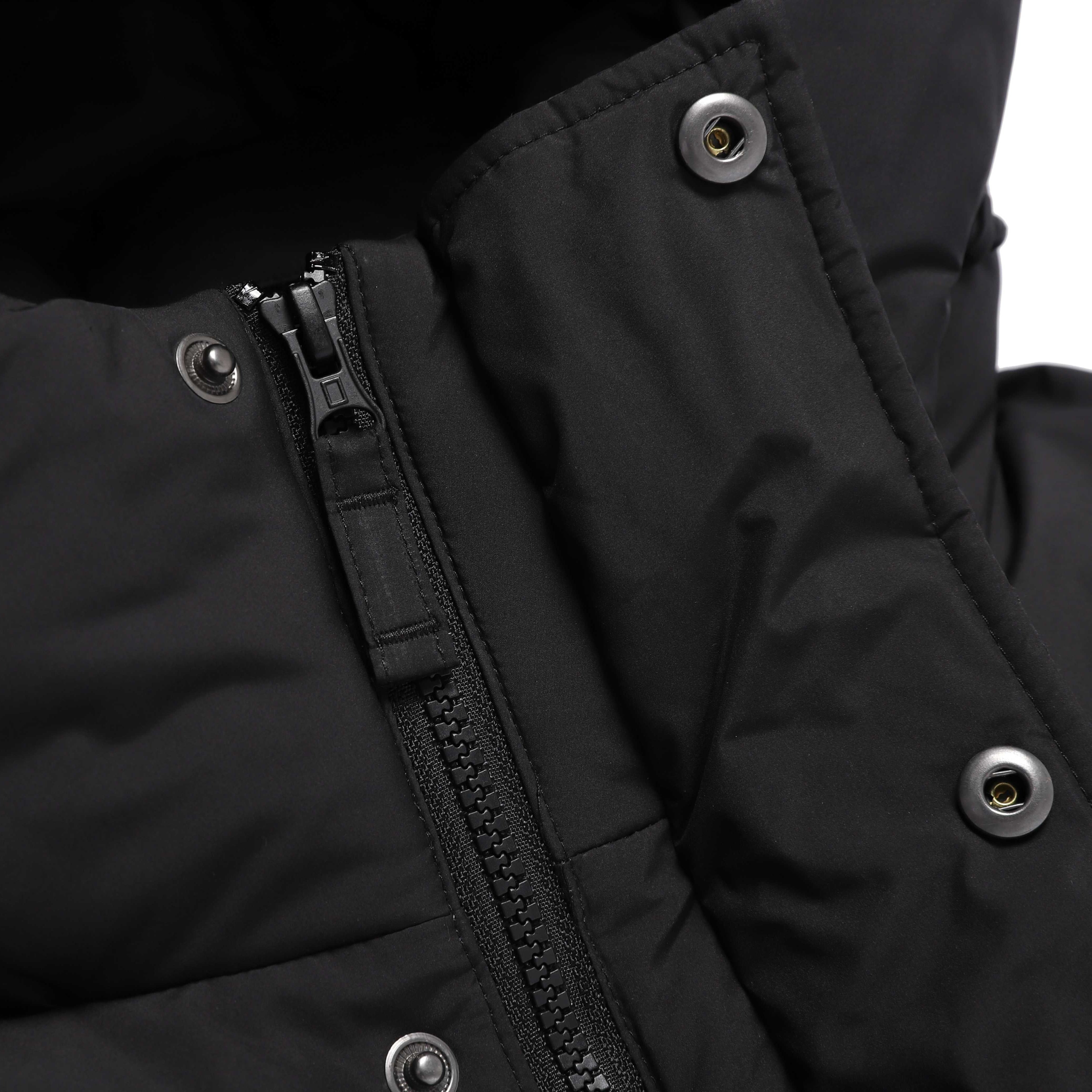 CAPRA LONG DUCK DOWN JUMPER BLACK