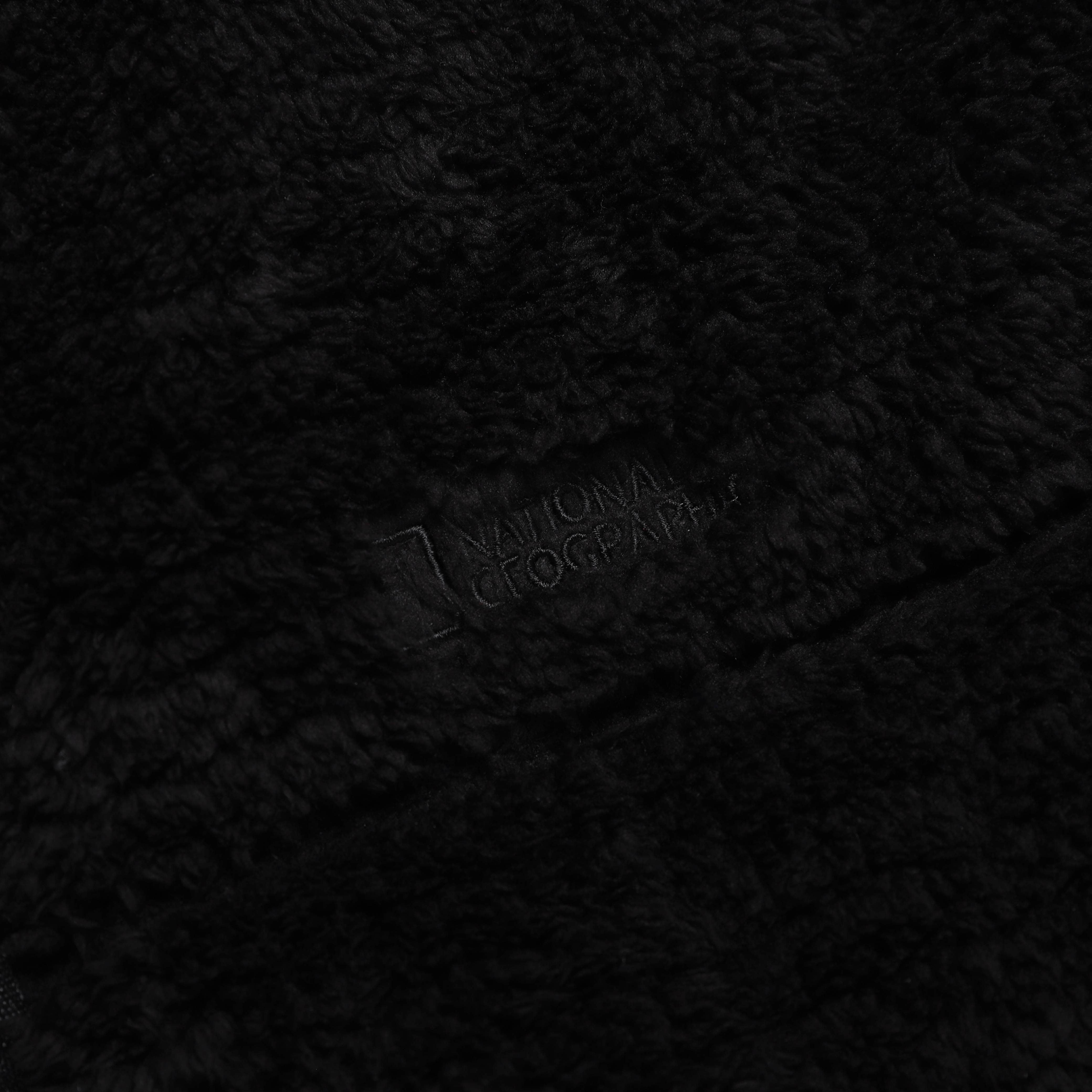 WOMEN ECO FUR HYBRID JUMPER BLACK