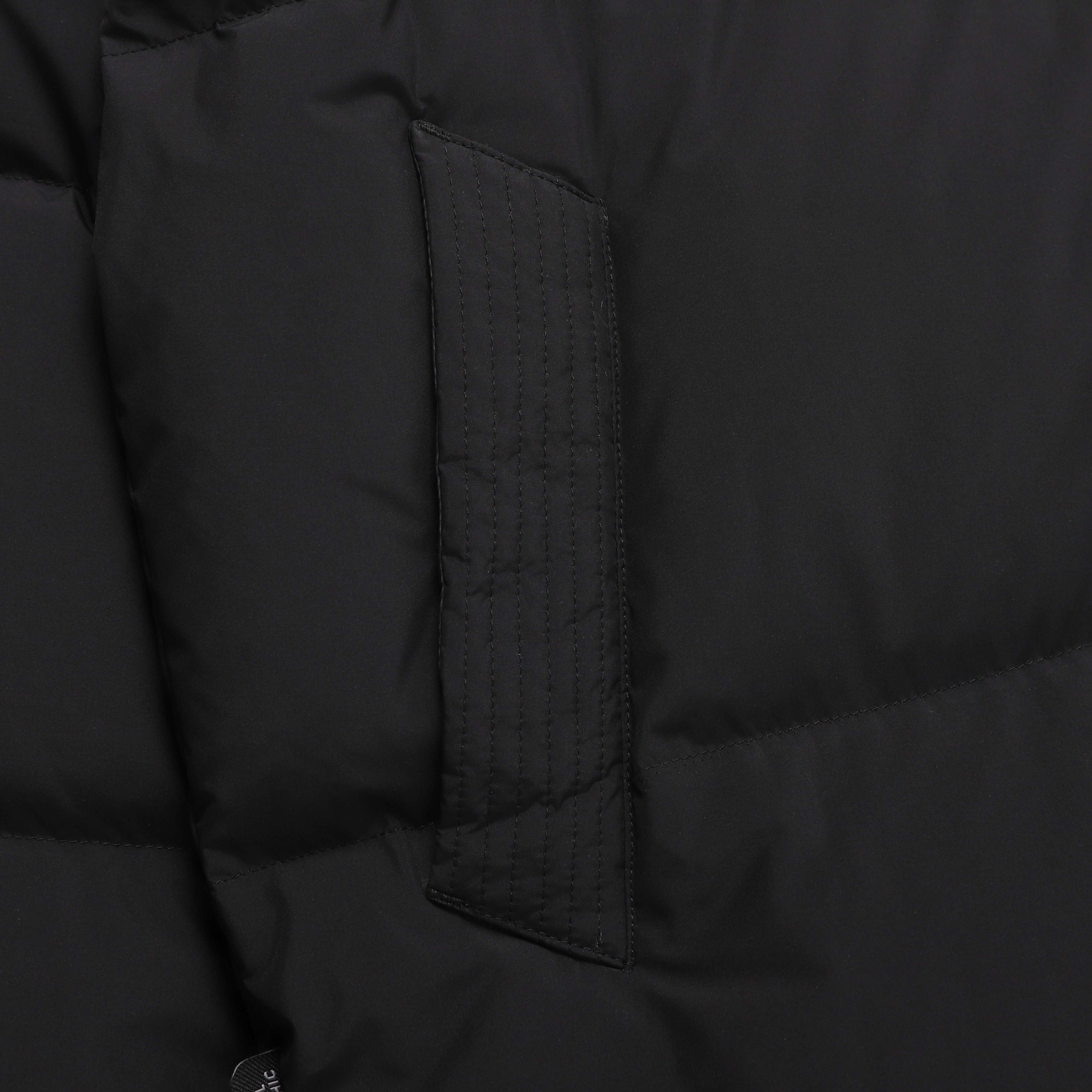 CAPRA LONG DUCK DOWN JUMPER BLACK