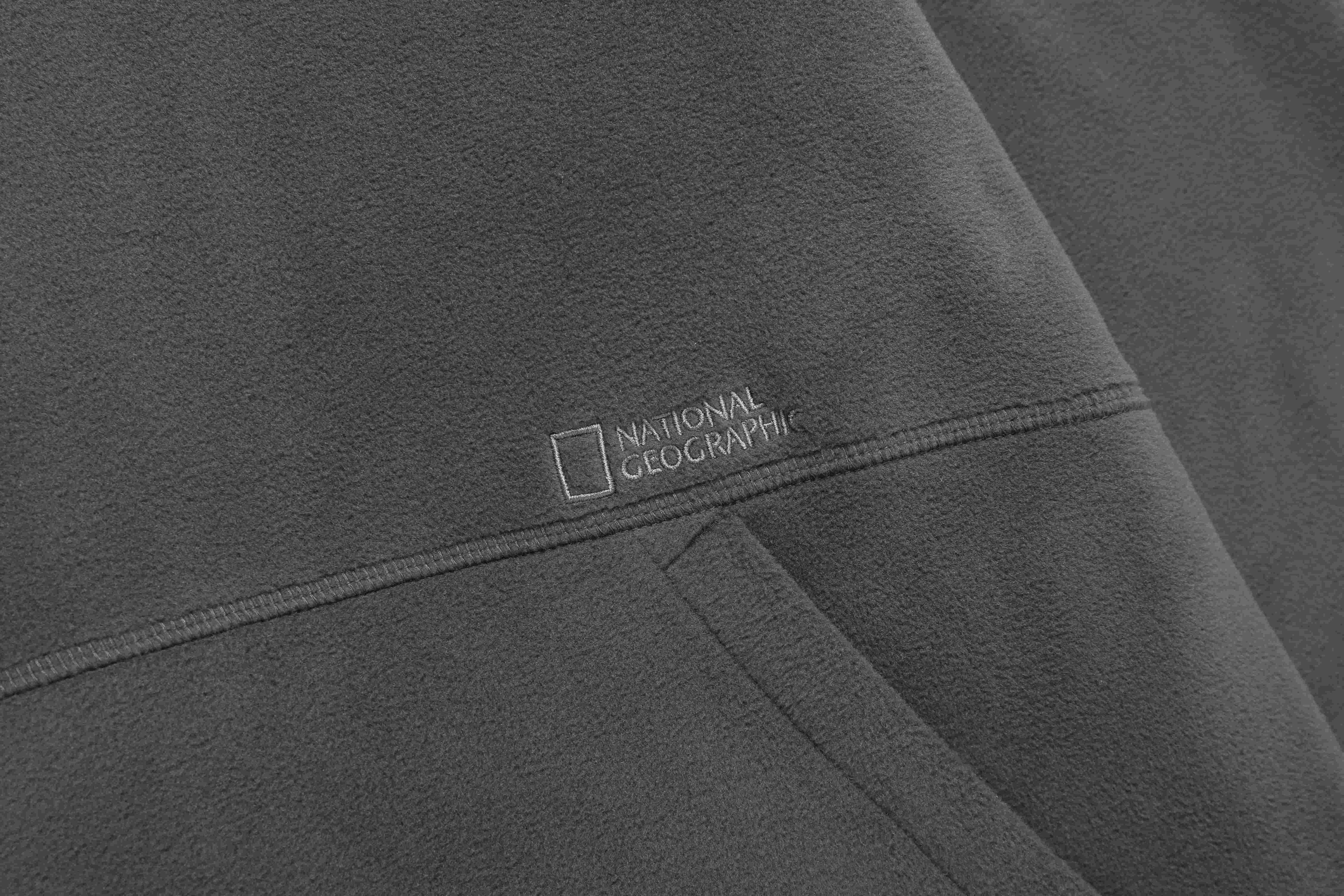 [POLARTEC] WOMEN NAOS FLEECE HALF ZIP UP HOODIE IRON GREY