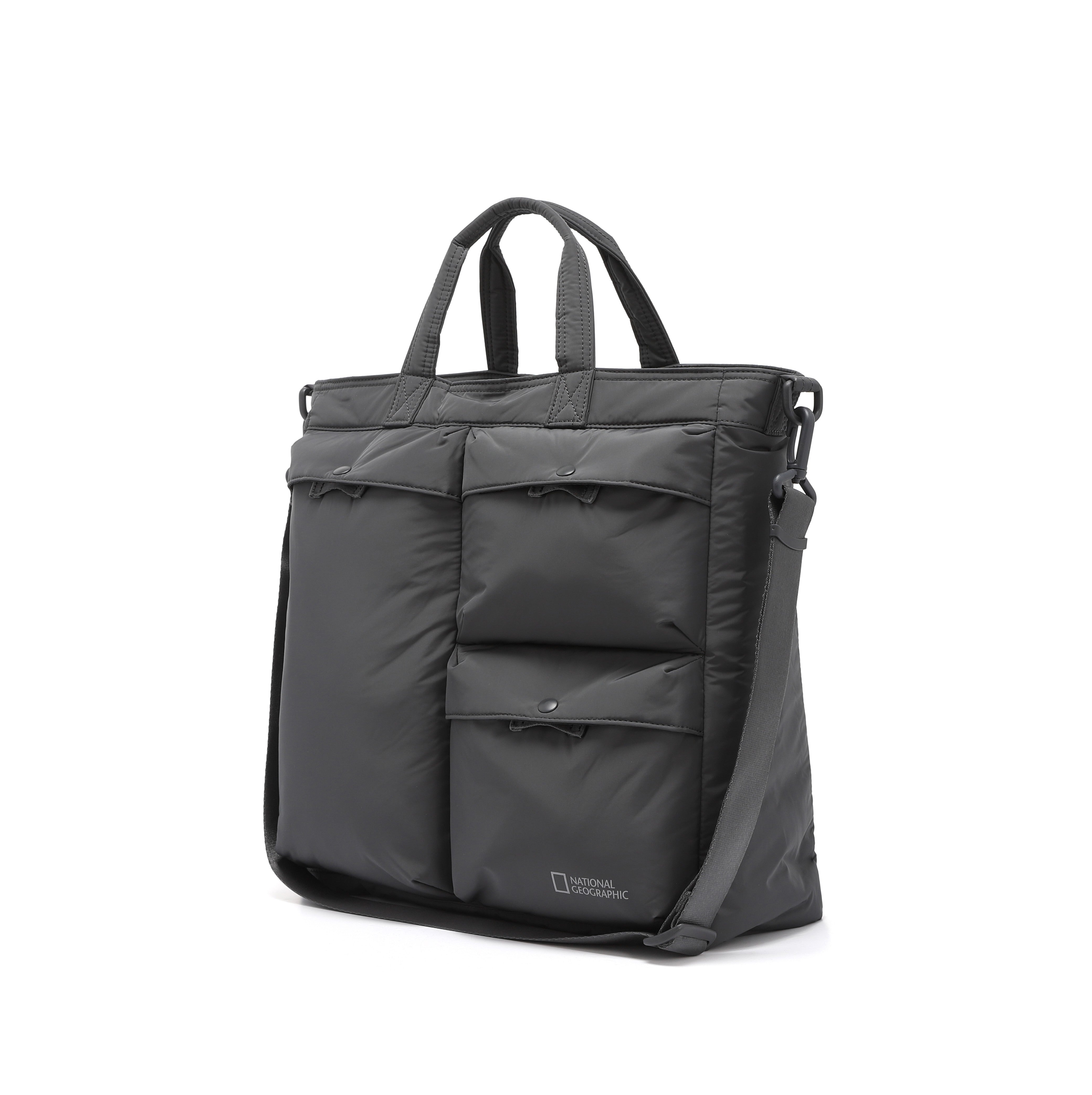 PADDED HELMET BAG D/GREY