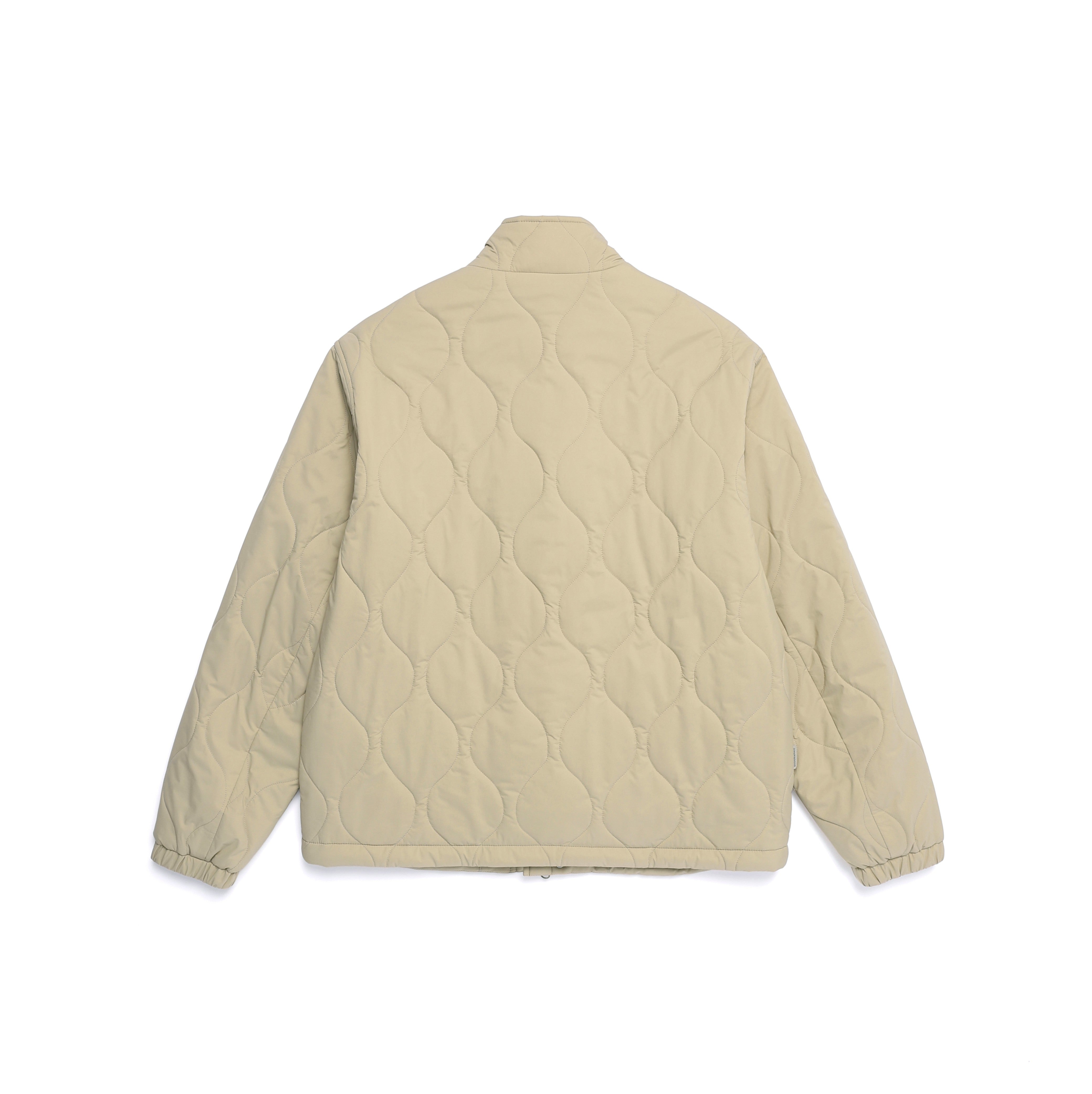 NRN QUILTED PADDING JUMPER MOURNING BEIGE