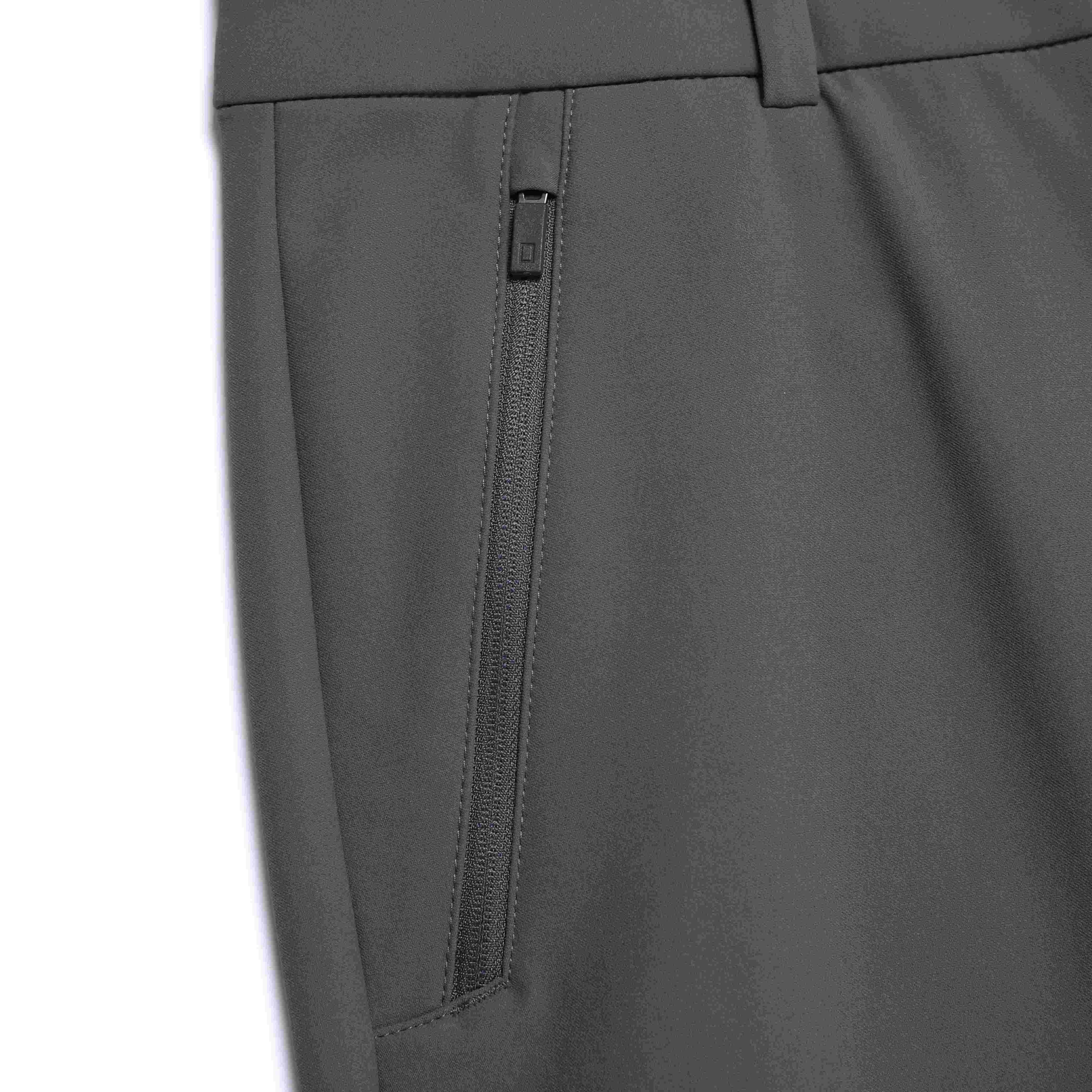 HIGH STRETCH BRUSHED PANTS IRON GREY