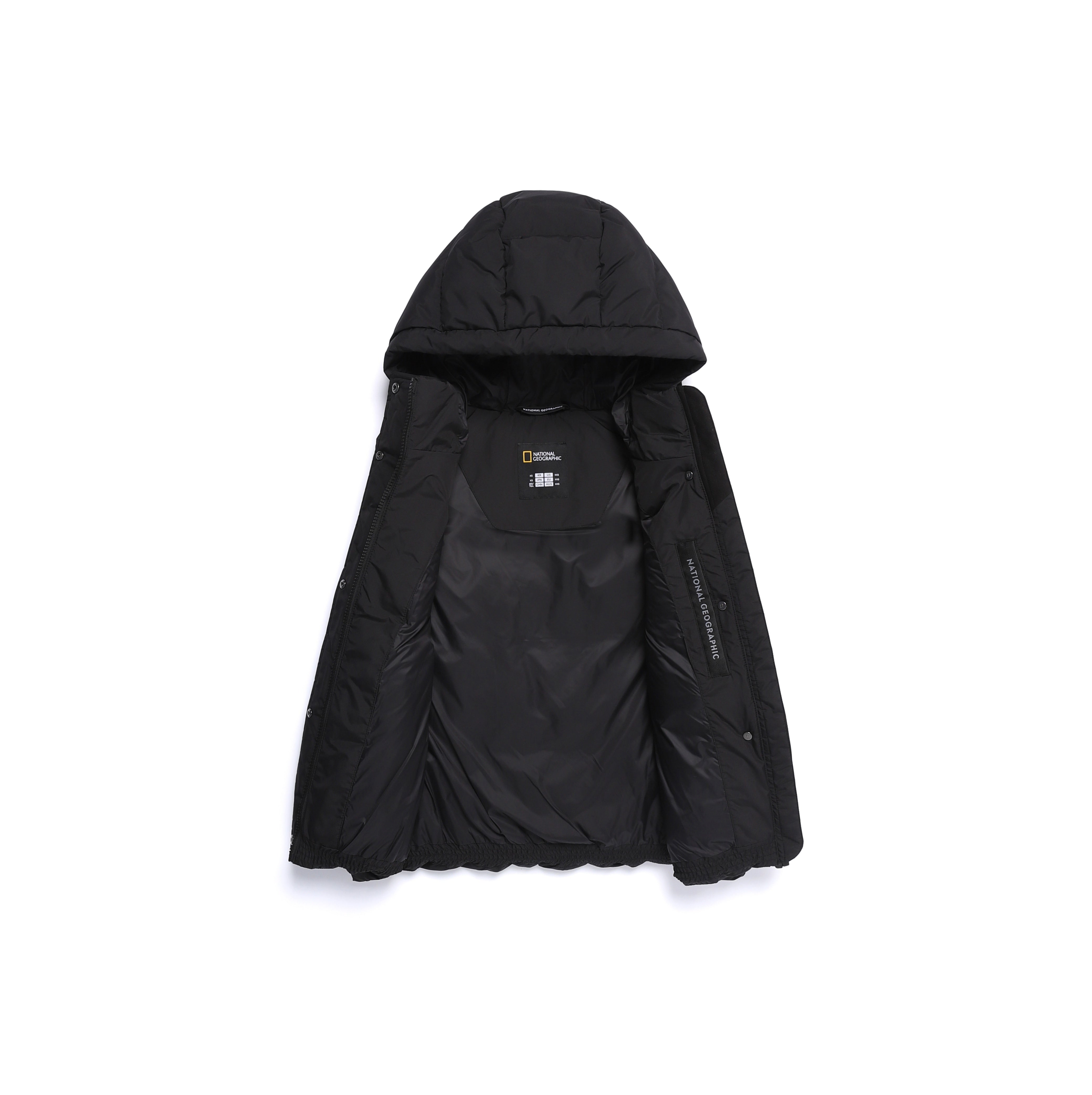 WOMEN CRASSA HOODIE DUCK DOWN VEST BLACK