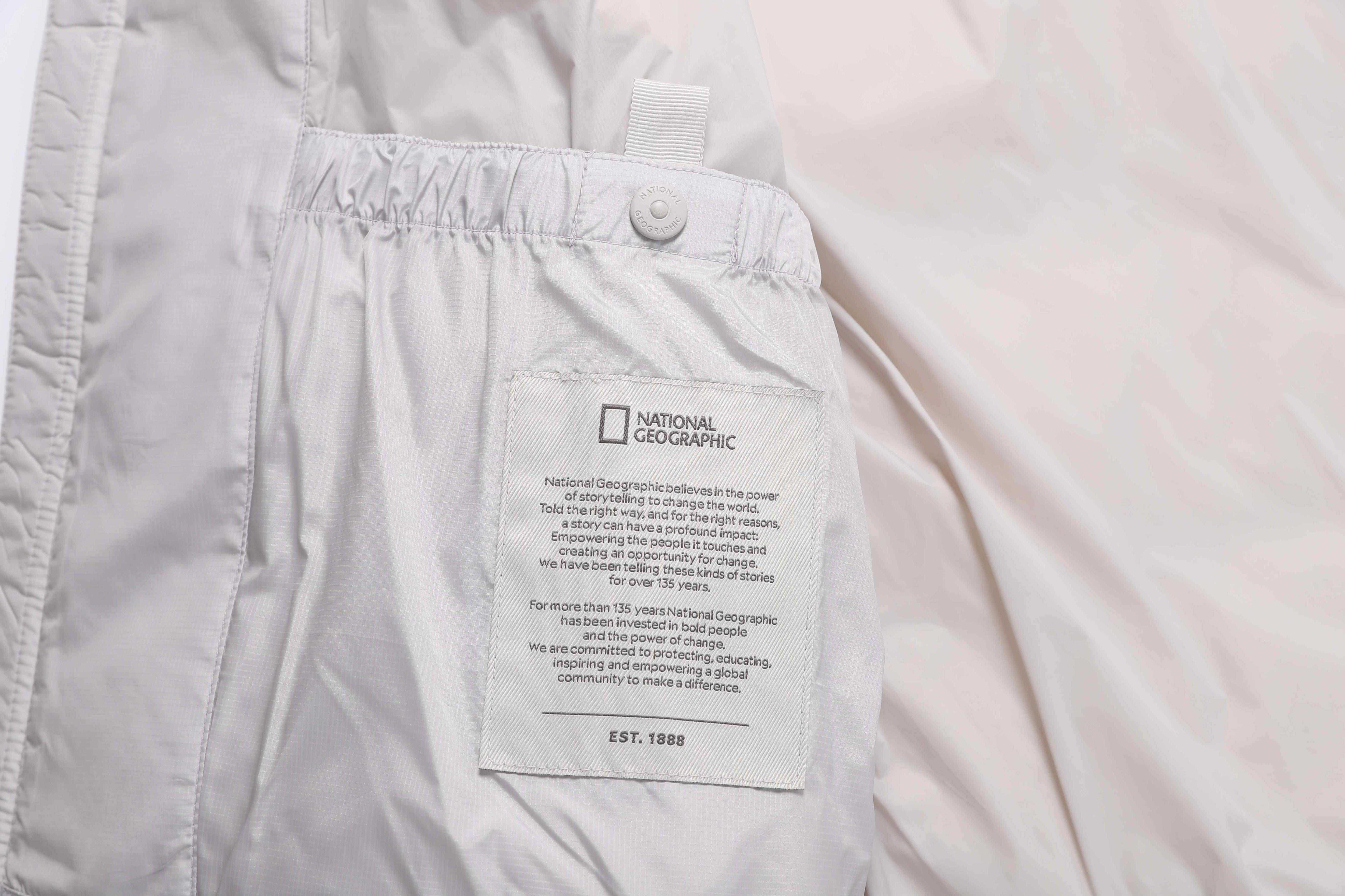 EIRA SHORT LENGTH HIGH NECK GOOSE DOWN JUMPER L/GREY