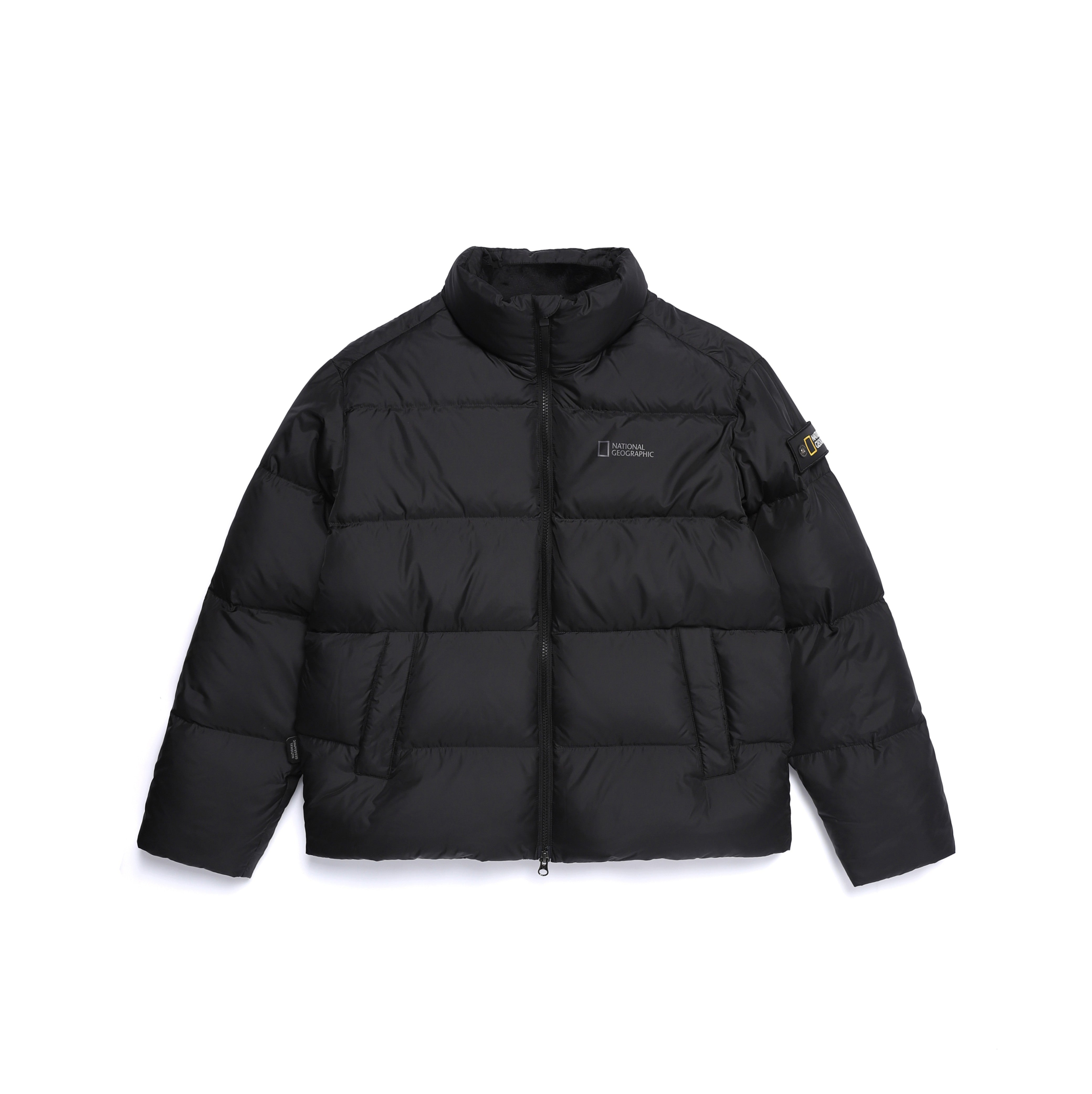 EIRA SHORT LENGTH HIGH NECK GOOSE DOWN JUMPER HITAM