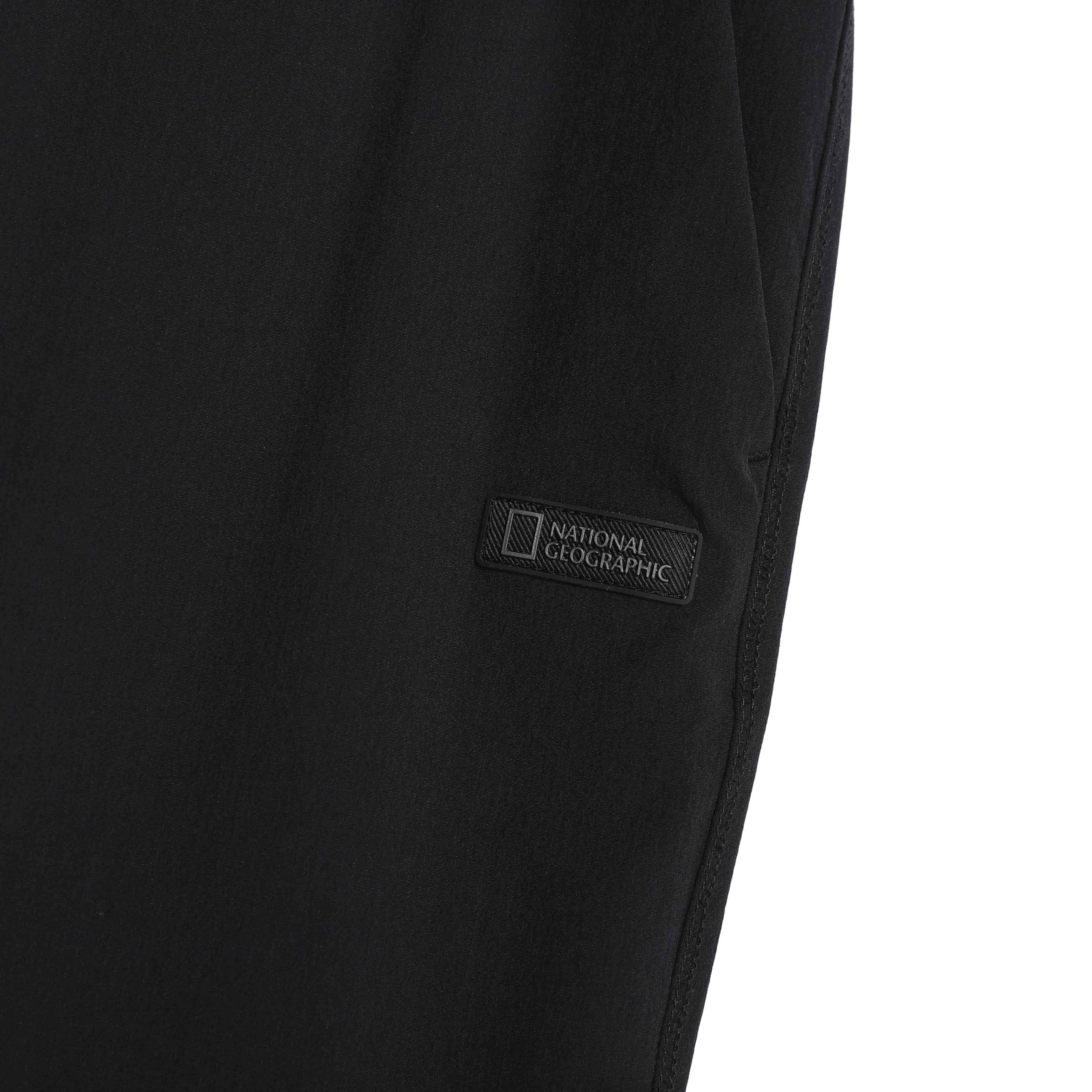 WOMEN HIGH STRETCH BRUSH PANTS BLACK