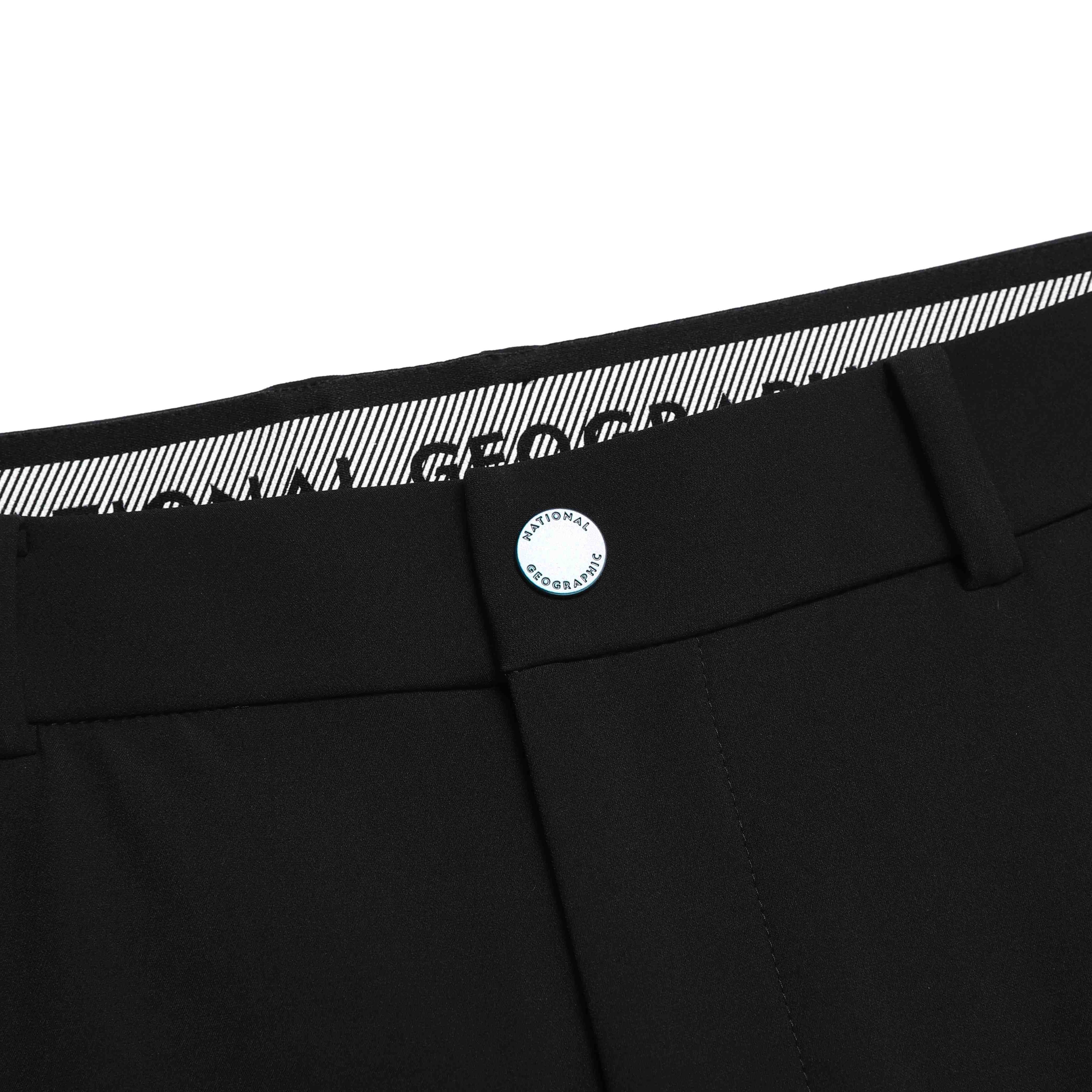 HIGH STRETCH BRUSHED PANTS BLACK