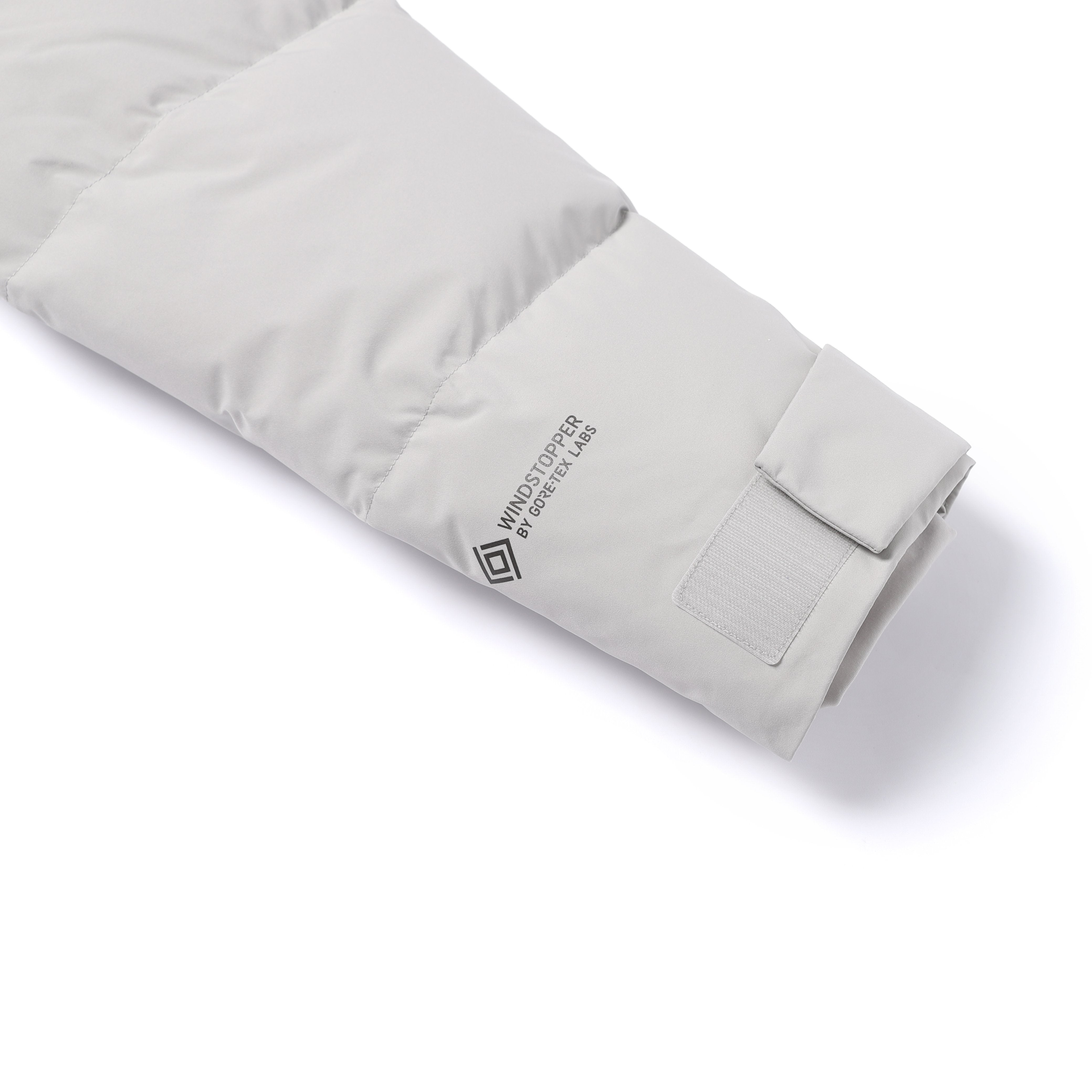 ATLAS WINDSTOPPER BY GORE-TEX LABS SHORT GOOSE DOWN L/GREY