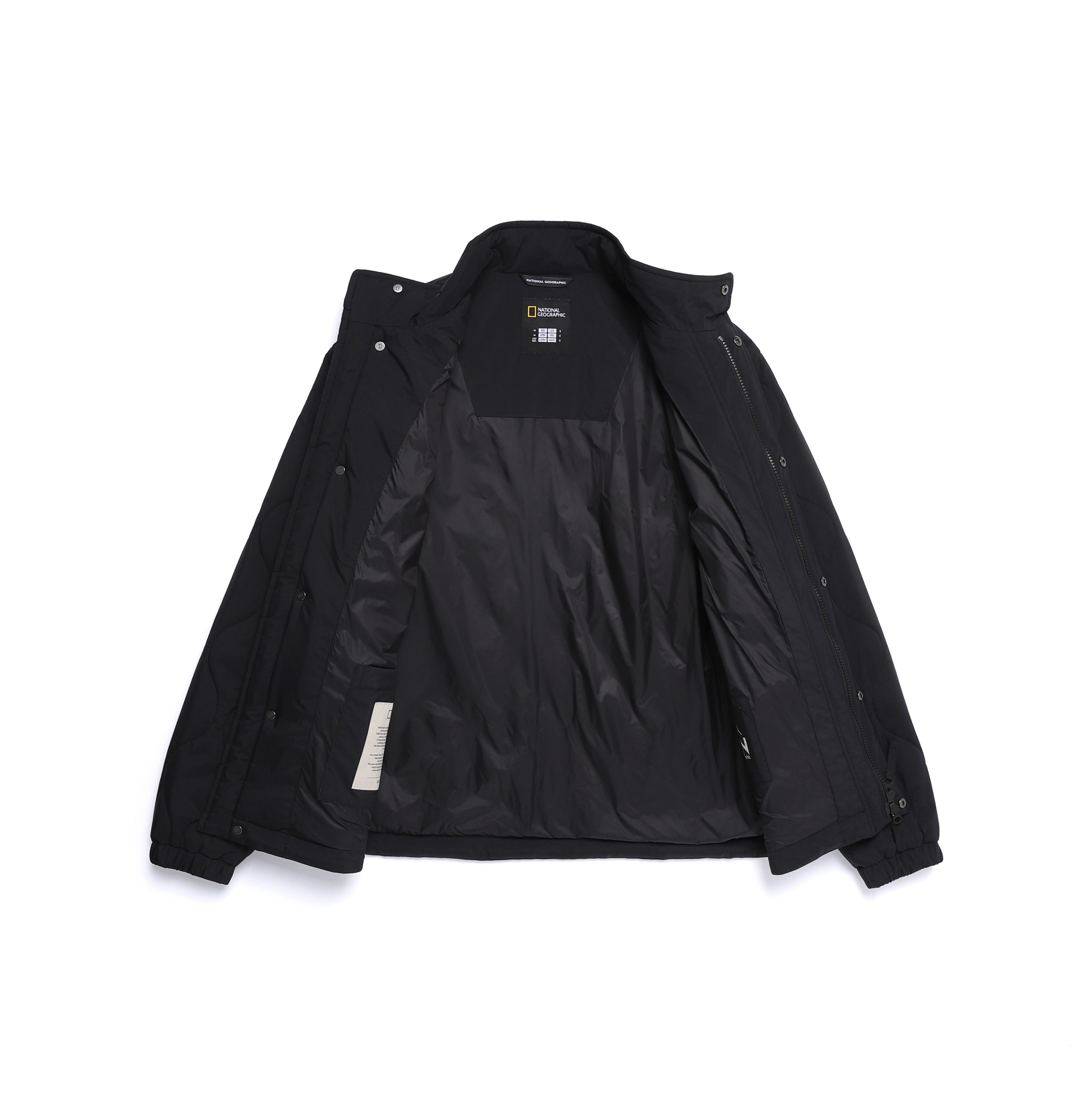 NRN QUILTED PADDING JUMPER BLACK