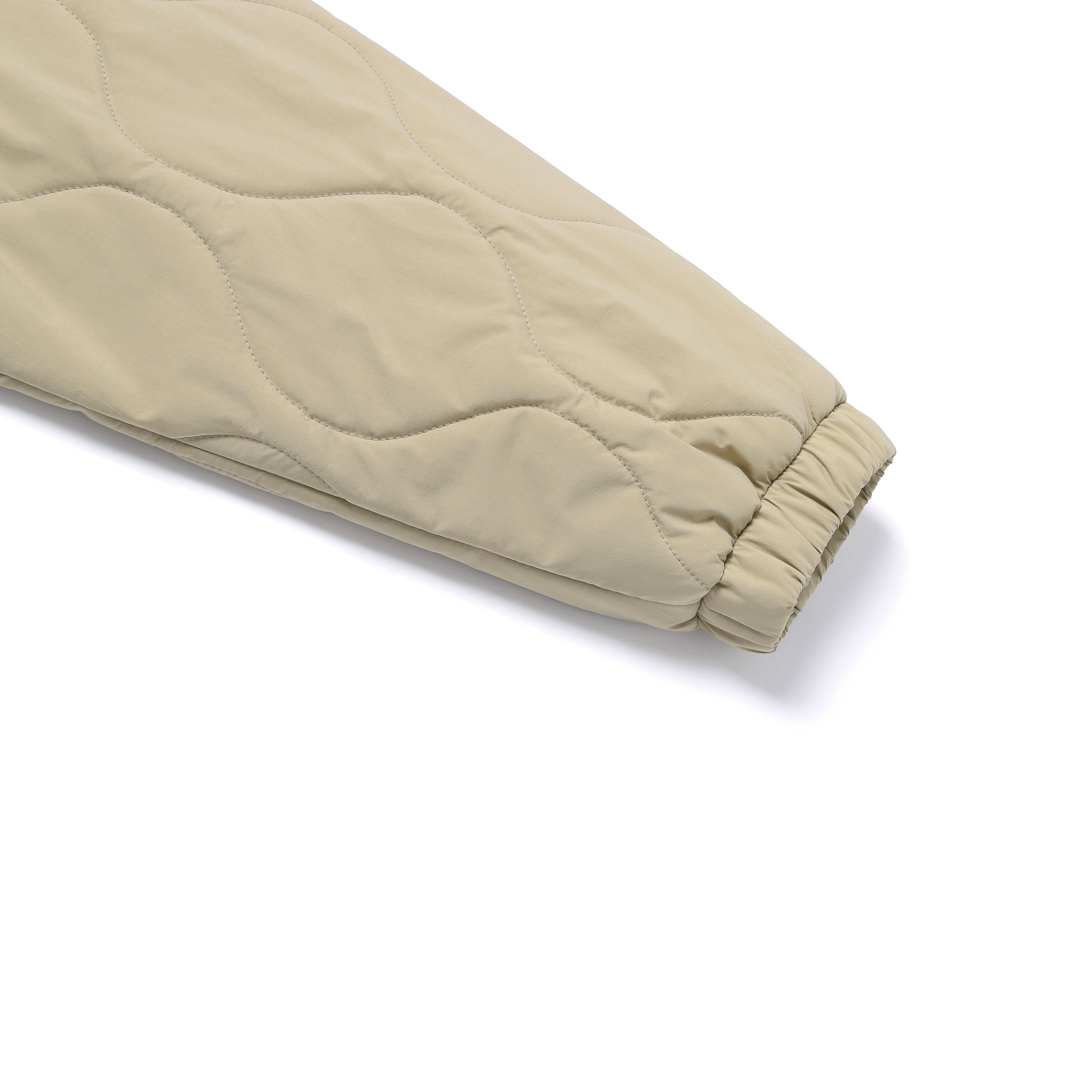 NRN QUILTED PADDING JUMPER MOURNING BEIGE