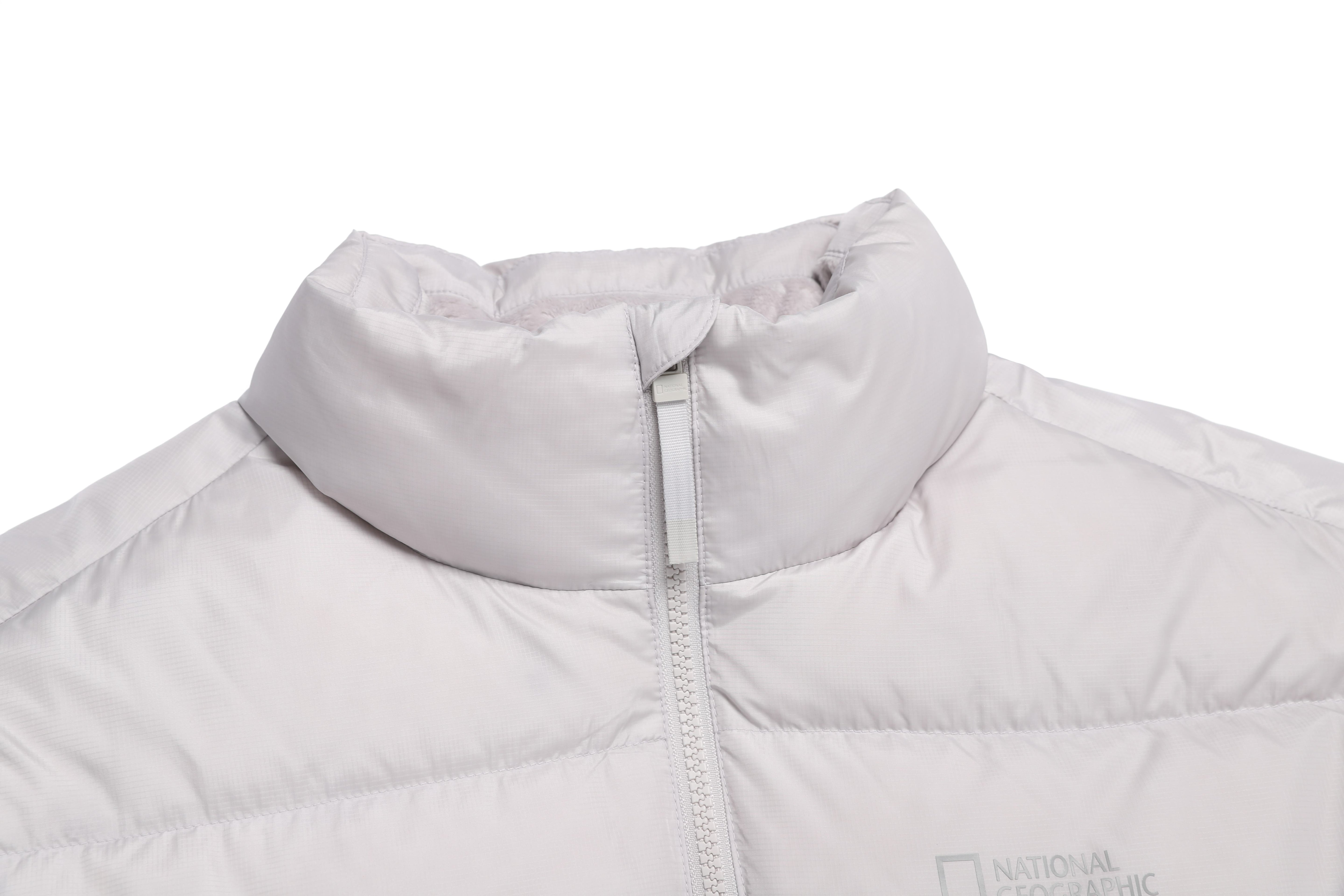 EIRA SHORT LENGTH HIGH NECK GOOSE DOWN JUMPER L/GREY