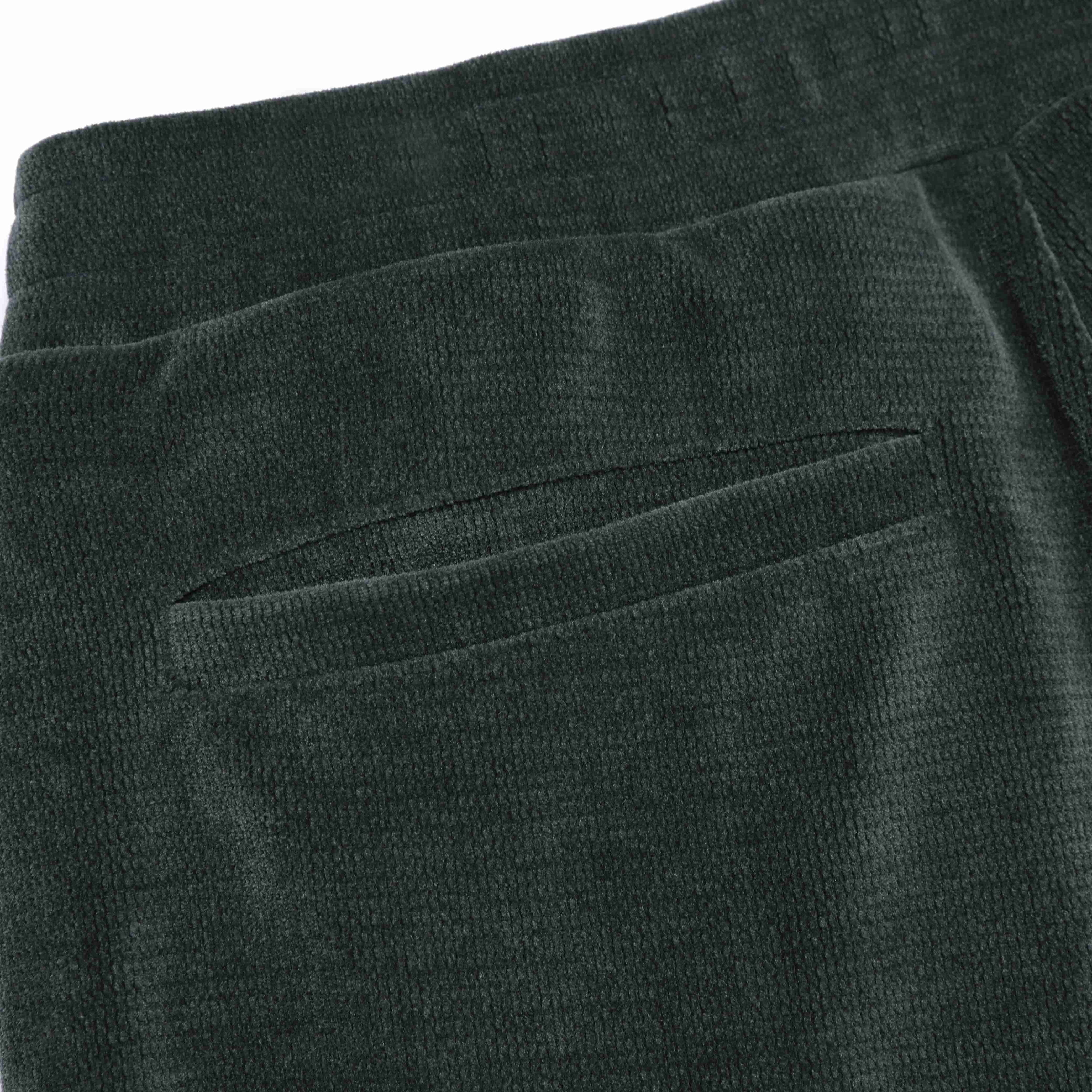 WOMEN MODIFIED BOOTS CUT PANTS WOOD GREY