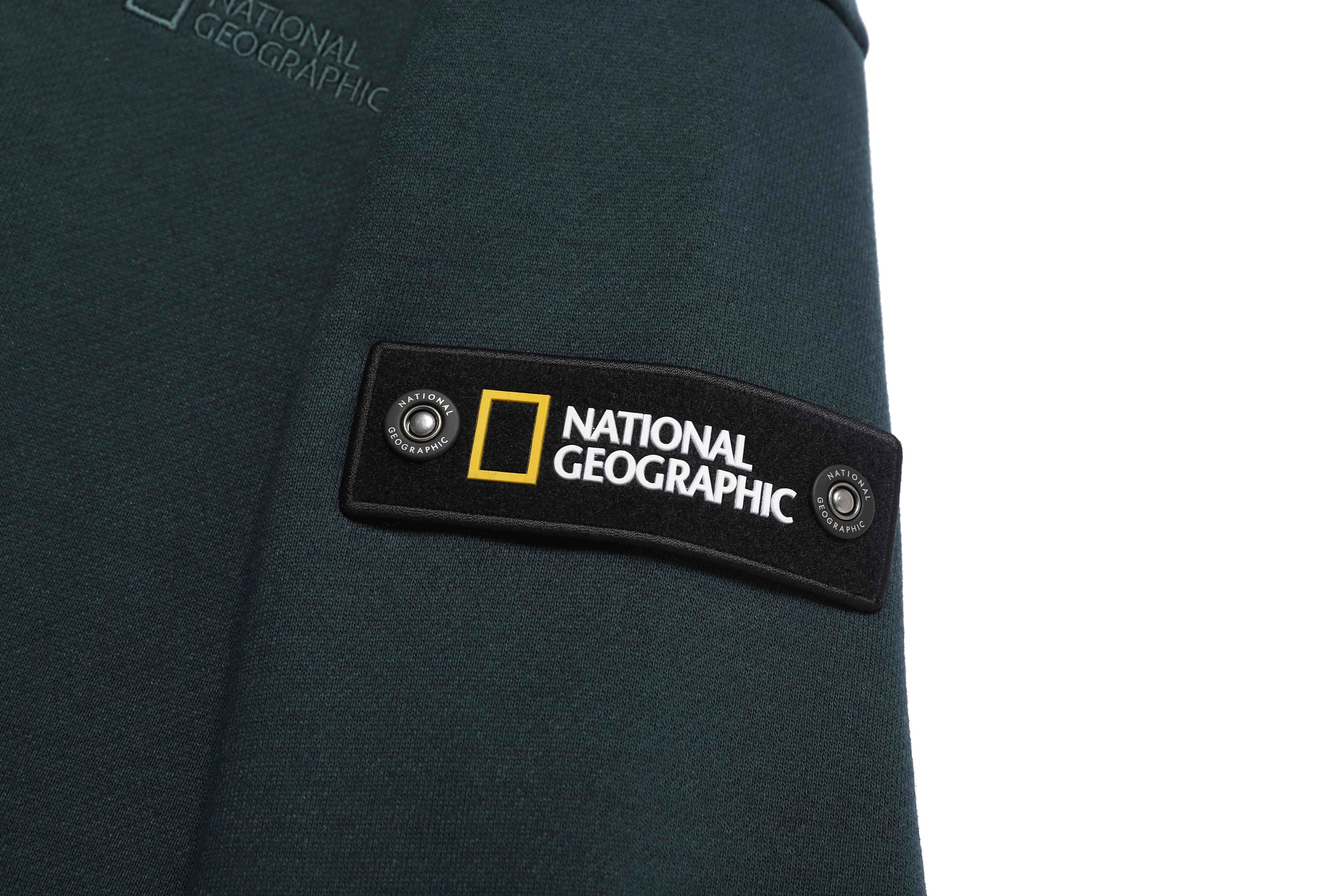 PLICATA SMALL LOGO SWEATSHIRT D/GREEN