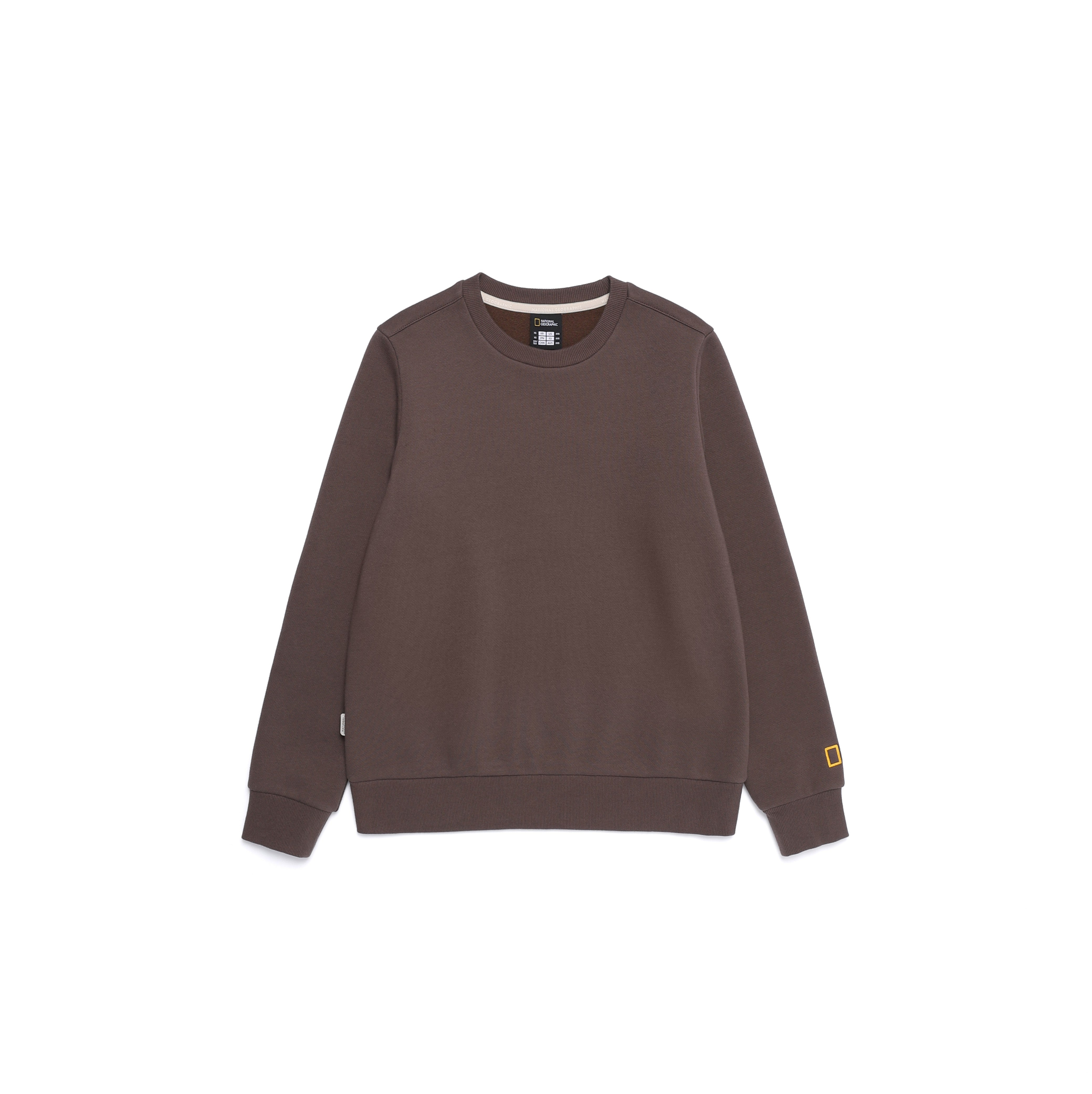 WOMEN ANIMAL GRAPHIC SWEATSHIRT BROWN