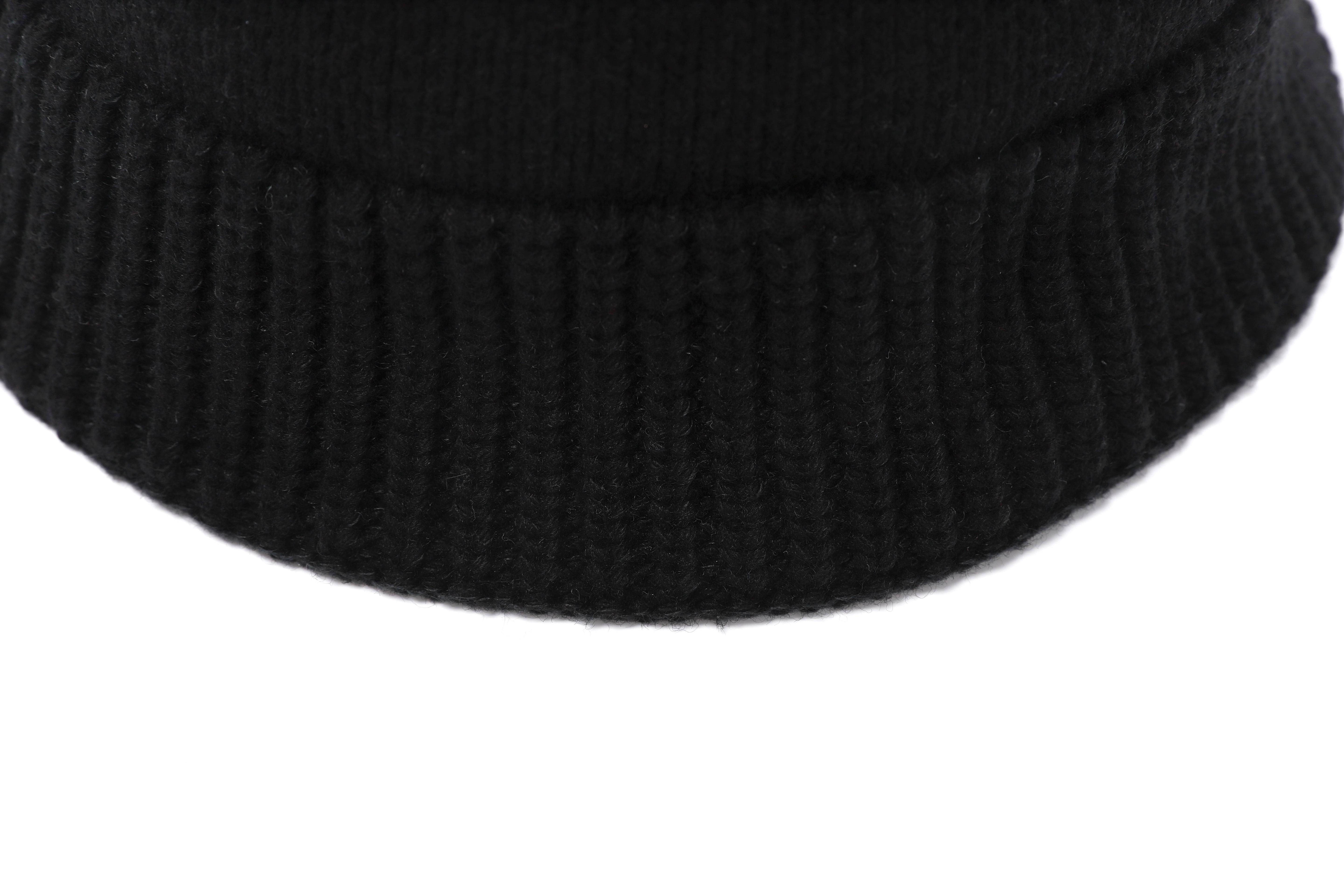 KNIT HAT BLACK