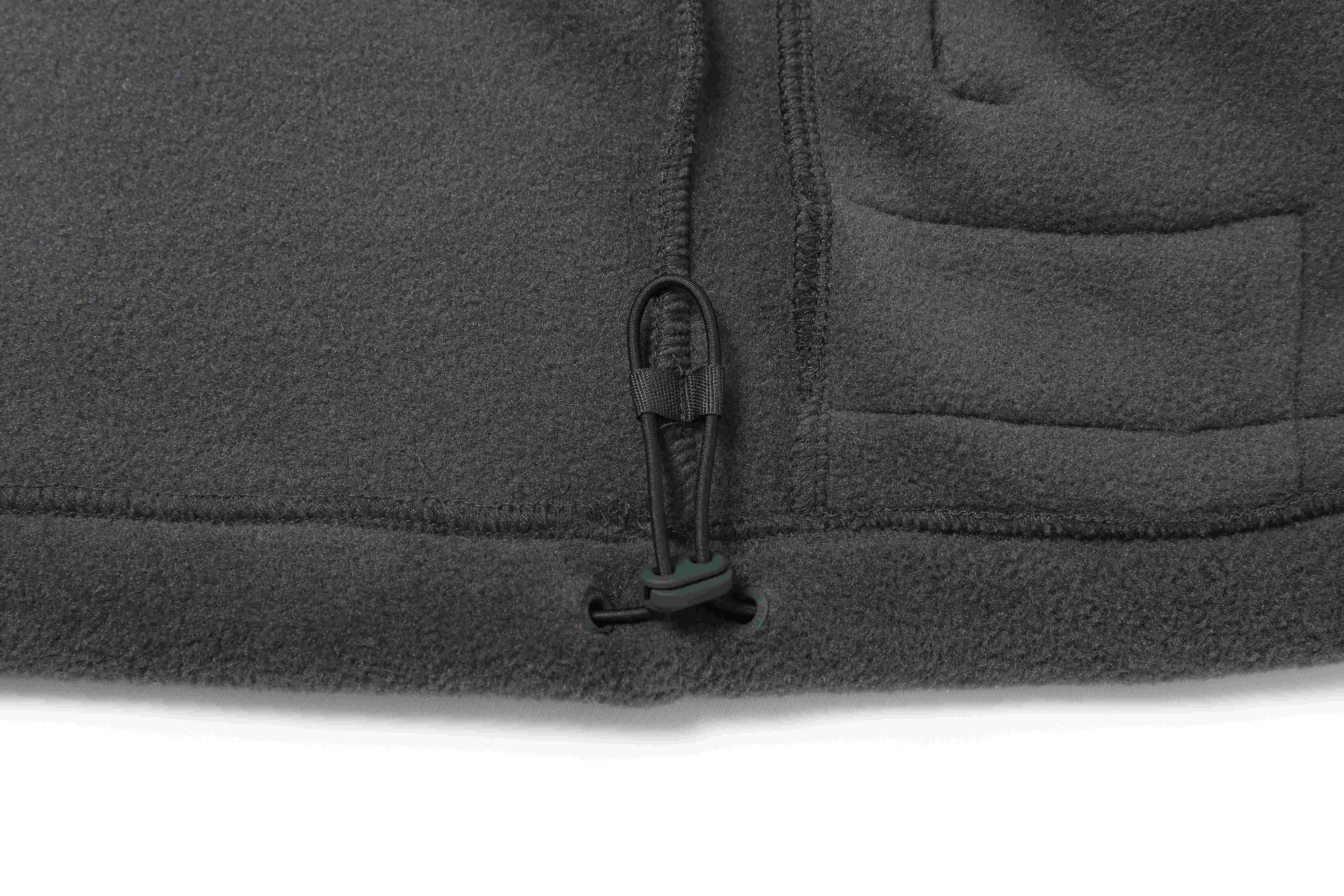 [POLARTEC] NAOS WOVEN COLOR-BLOCK FULL-ZIP JACKET CHARCOAL