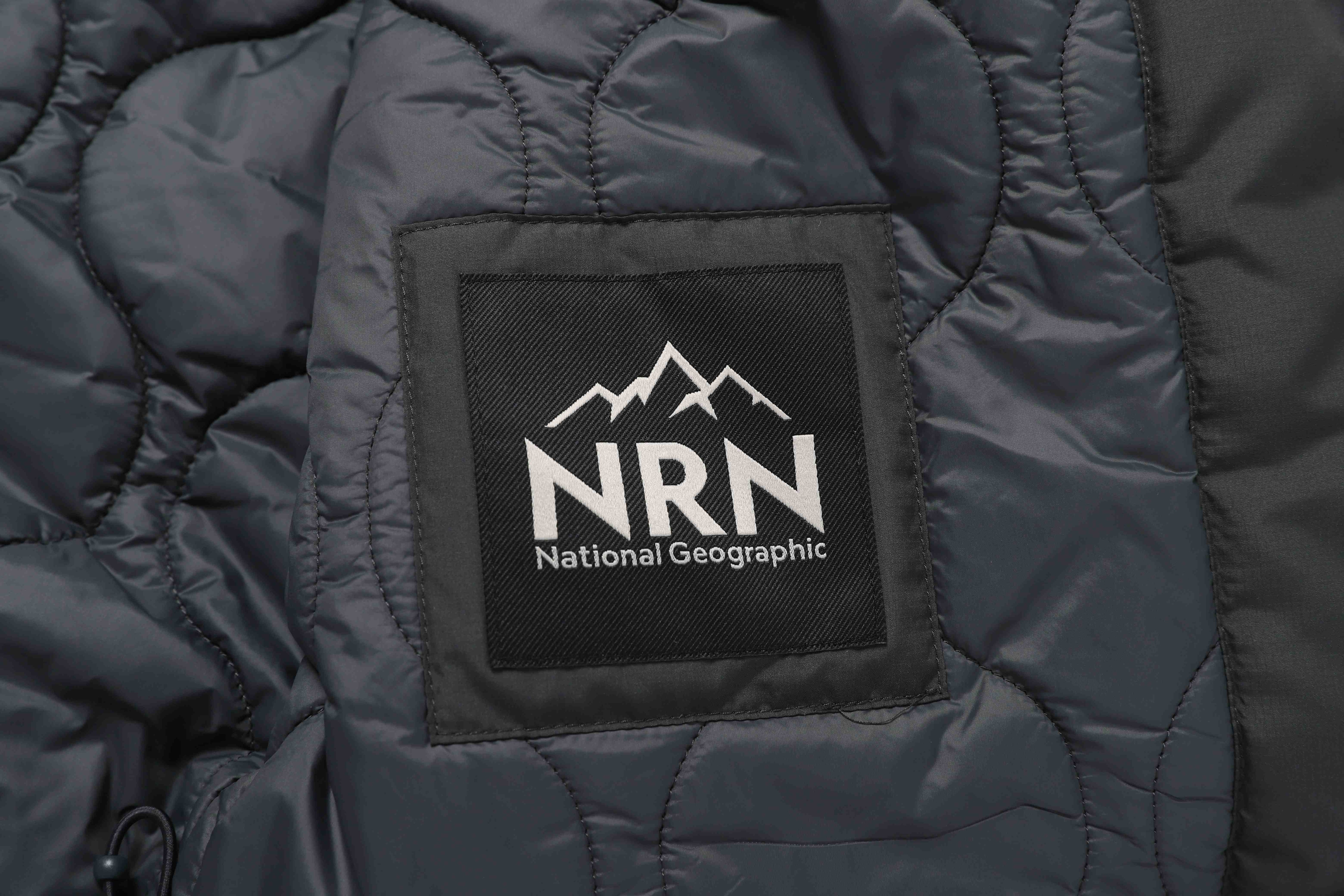 NRN PADDED OUTPOCKET JUMPER GREY