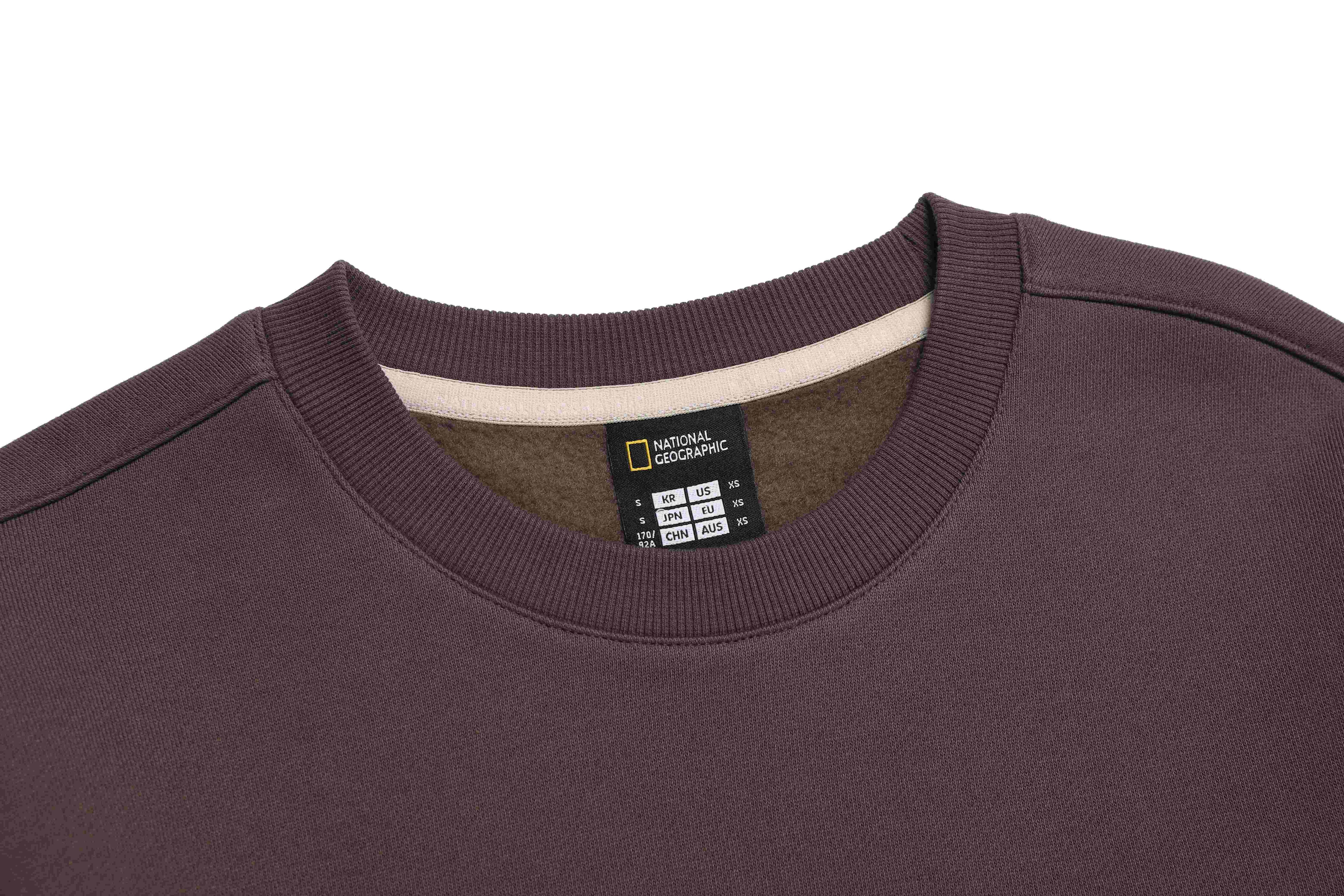 PLICATA SMALL LOGO SWEATSHIRT BROWN