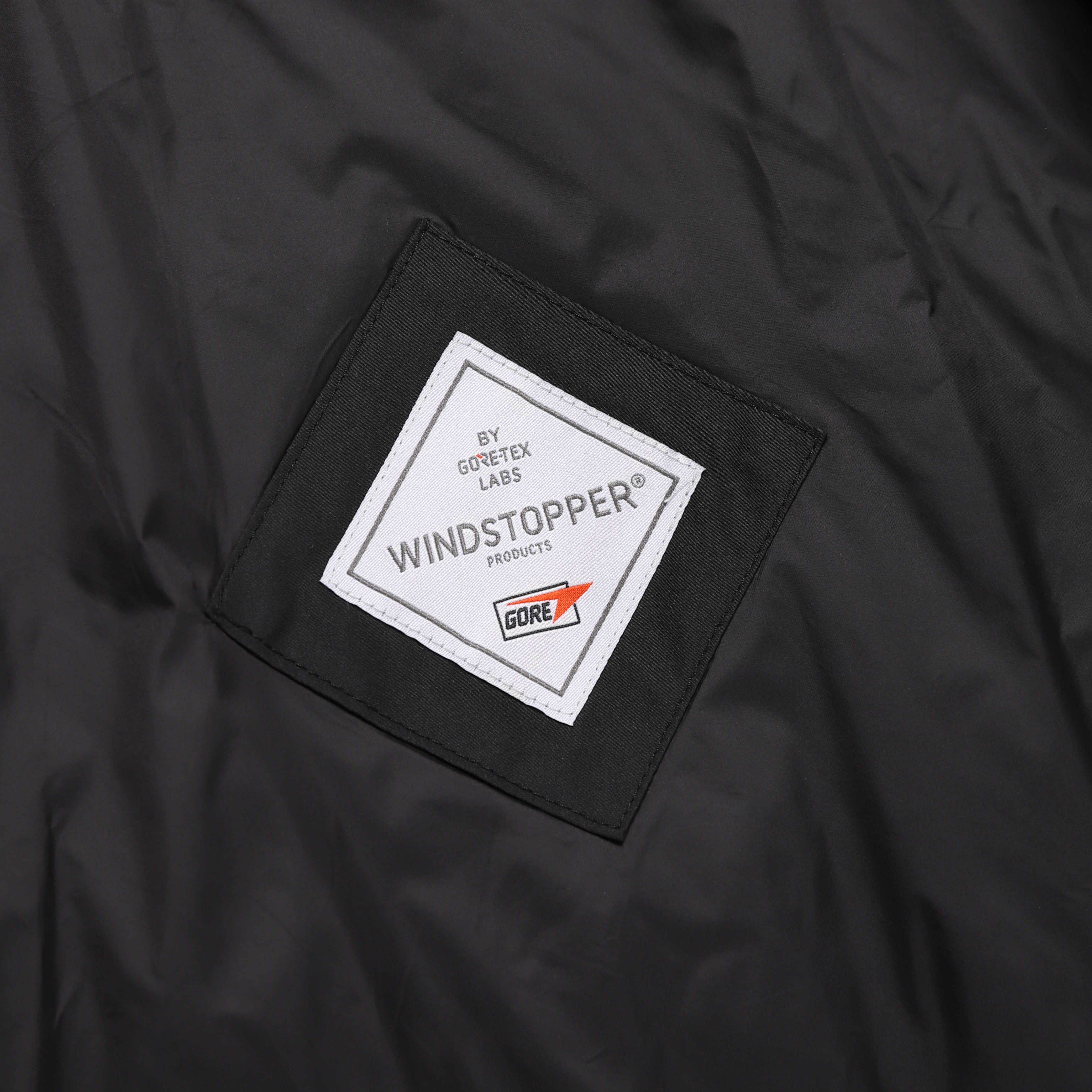ATLAS WINDSTOPPER BY GORE-TEX LABS SHORT GOOSE DOWN BLACK